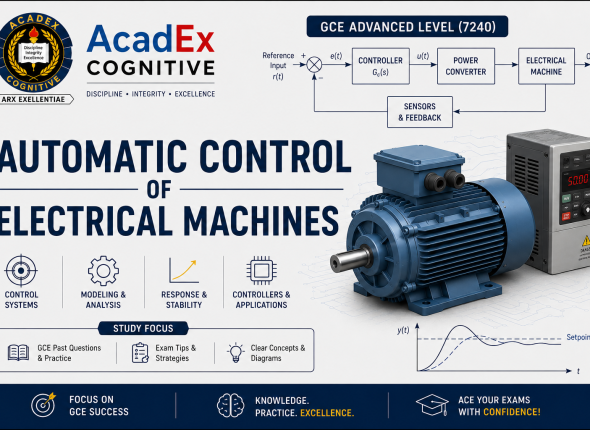 automatic control of electrical machines